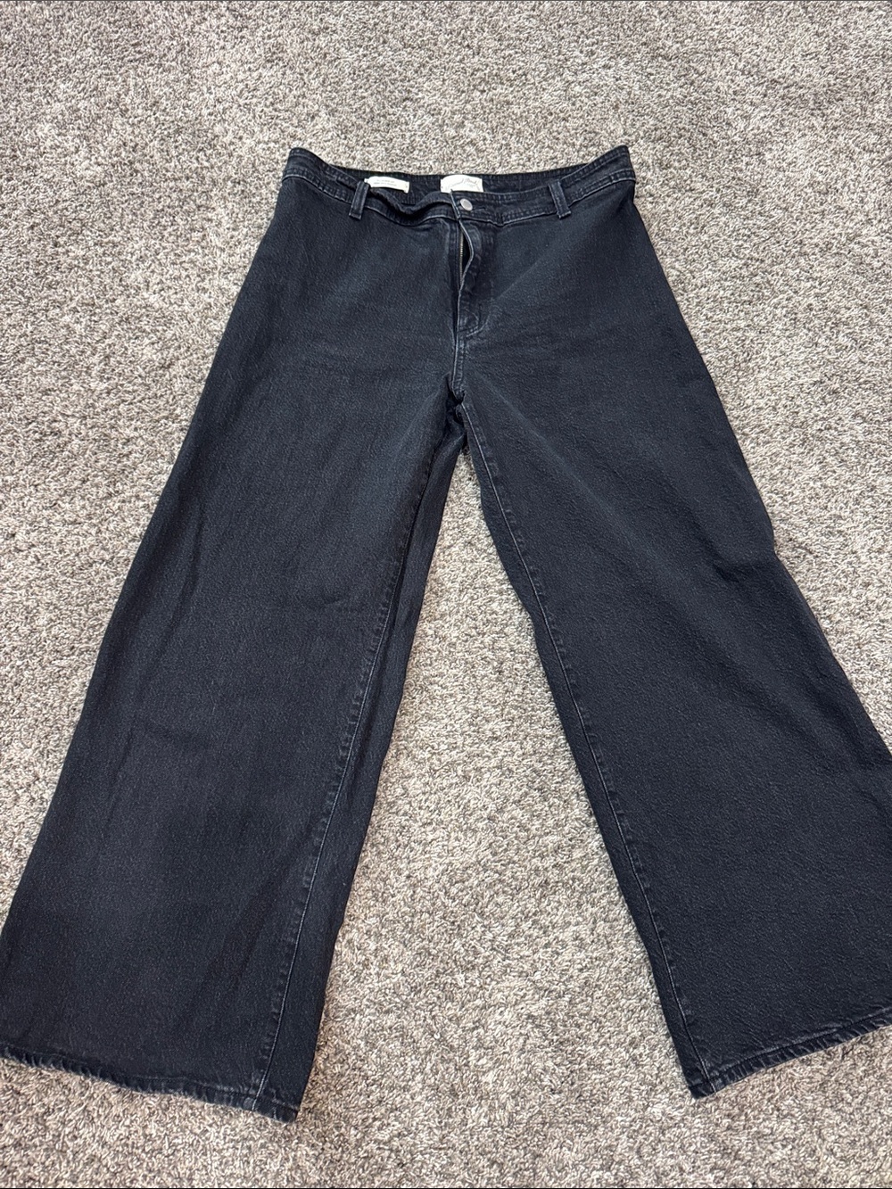 Universal Threads Sailor Wide Leg Black Women’s Jeans